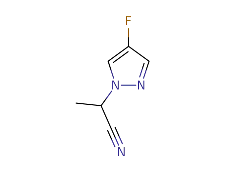 2-(4-fluoro-1H-pyrazol-1-yl)propanenitrile