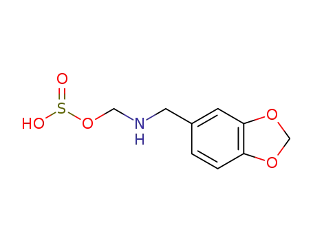 sulfurous acid mono-(piperonylamino-methyl ester)