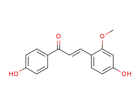 Molecular Structure of 34221-41-5 (4,4'-DIHYDROXY-2-METHOXYCHALCONE)