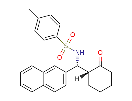 N-((2-oxocyclohexyl)(2-naphthyl)methyl)-p-toluenesulfonamide