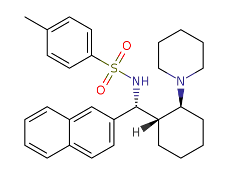 N-((2-(piperidin-1-yl)cyclohexyl)(2-naphthyl)methyl)-p-toluenesulfonamide
