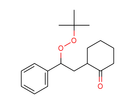 2-(2-(tert-butylperoxy)-2-phenylethyl)cyclohexan-1-one