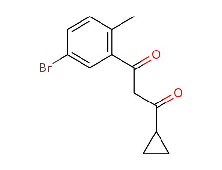 1-(5-bromo-2-methylphenyl)-3-cyclopropylpropane-1,3-dione