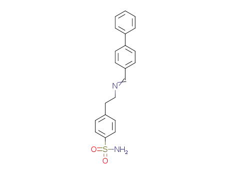 4-{2-[(biphenyl-4-ylmethylene)amino]ethyl}benzenesulfonamide