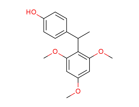 4-(1-(2,4,6-trimethoxyphenyl)ethyl)phenol