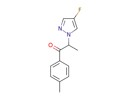 2-(4-fluoro-1H-pyrazol-1-yl)-1-(4-methylphenyl)propan-1-one