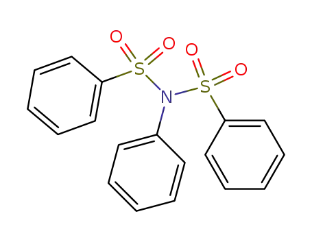 Molecular Structure of 1167-43-7 (N-phenyl-N-(phenylsulfonyl)benzenesulfonamide)