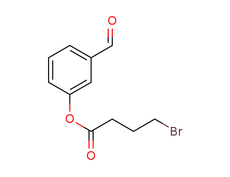 3-formylphenyl 4-bromobutanoate