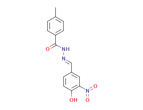 N'-(4-hydroxy-3-nitrobenzylidene)-4-methylbenzohydrazide