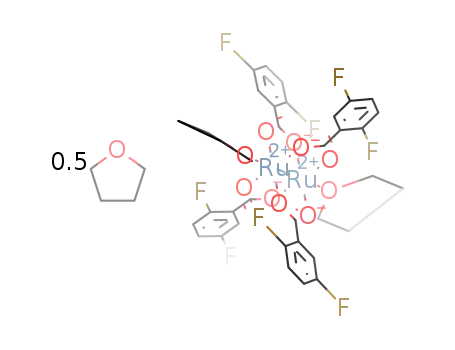 [Ru2II,II(2,5-F2PhCO2)4(THF)2]*0.5THF