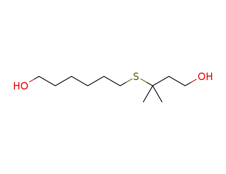 6-((4-hydroxy-2-methylbutan-2-yl)thio)hexan-1-ol