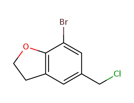 7-bromo-5-(chloromethyl)-2,3-dihydro-1-benzofuran