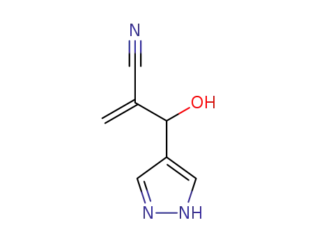 2-[hydroxy-(1H-pyrazol-4-yl)-methyl]-acrylonitrile