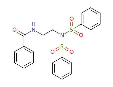 N-(2-(N-(phenylsulfonyl)phenylsulfonamido)ethyl)benzamide
