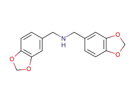 Molecular Structure of 6701-35-5 (Dipiperonylamine)