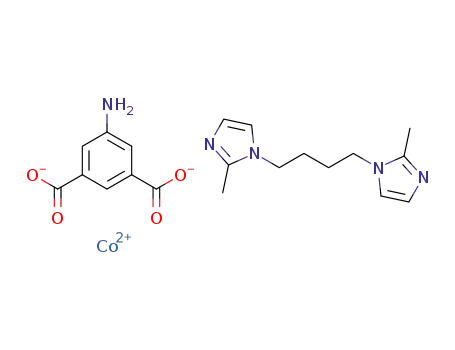 [Co(1,4-bis(2-methyl-imidazol-1-yl)butane)(5-aminoisophthalate)]