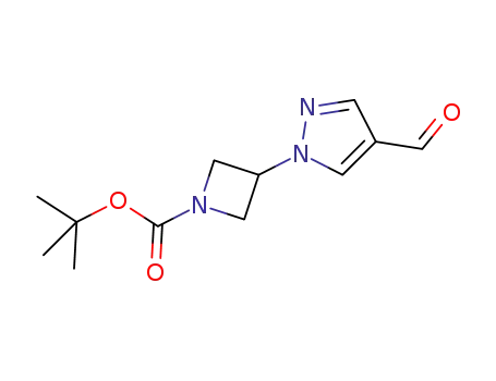 tert-butyl 3-(4-formyl-1H-pyrazol-1-yl)azetidine-1-carboxylate