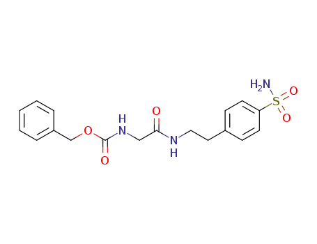 benzyl (2-oxo-2-((4-sulfamoylphenethyl)amino)ethyl)carbamate