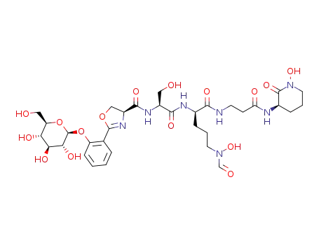 23-O-β-D-glucopyranosyloxachelin