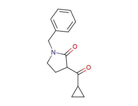 1-benzyl-3-(cyclopropanecarbonyl)pyrrolidin-2-one