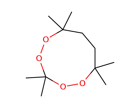 Molecular Structure of 22397-33-7 (3,3,6,6,9,9-hexamethyl-1,2,4,5-tetroxonane)
