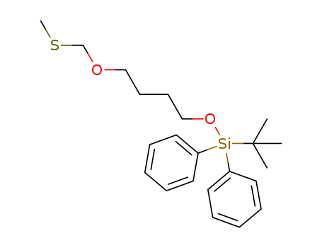 4-O-(tert-butyldiphenylsilyl)-1-O-(methylthiomethyl)butane