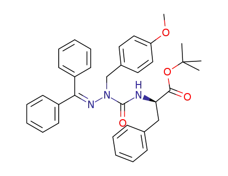 benzhydrylidene-aza-4-methoxyphenylalaninyl-D-phenylalanine tert-butyl ester