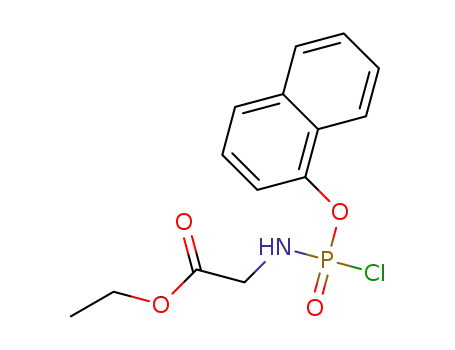 naphth-1-yl-glycine ethyl ester phosphorochloridate