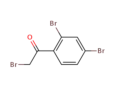 Molecular Structure of 60208-07-3 (2-bromo-2-4-dibromoacetophenone)