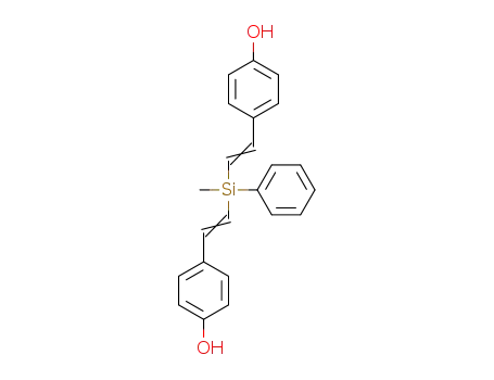 methylphenyl-bis(4-hydroxystyryl)silane