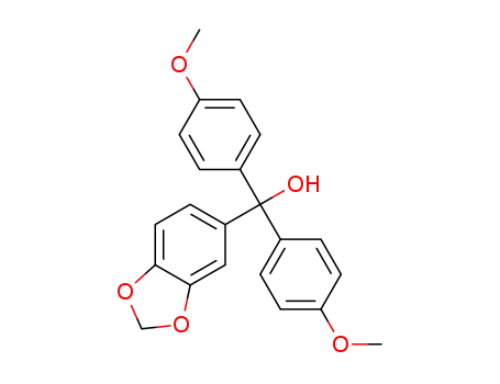 benzo[d][1,3]dioxol-5-ylbis(4-methoxyphenyl)methanol