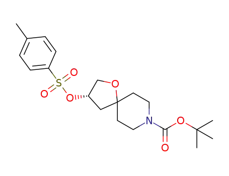 tert-butyl (3S)-3-{[(4-methylphenyl)sulfonyl]oxy}-1-oxa-8-azaspiro[4.5]decane-8-carboxylate