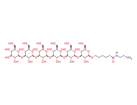 (2-aminoethylamido)carbonylpentyl β-D-glucopyranosyl-(1→3)-β-D-glucopyranosyl-β-D-glucopyranosyl-(1→3)-β-D-glucopyranosyl-β-D-glucopyranosyl-(1→3)-β-D-glucopyranoside