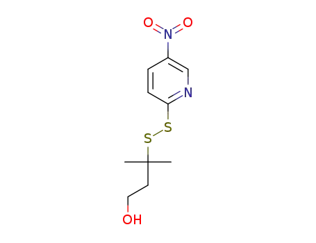 3-methyl-3-(2-(5-nitropyridin-2-yl)disulfanyl)butan-1-ol