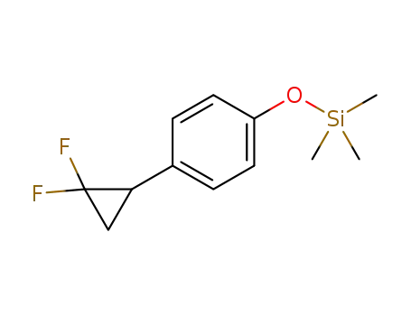 (4-(2,2-difluorocyclopropyl)phenoxy)trimethylsilane