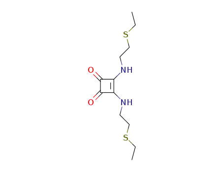 3,4-bis{[2-(ethylsulfanyl)ethyl]amino}cyclobut-3-ene-1,2-dione