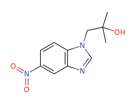 2-methyl-1-(5-nitro-1H-benzo[d]imidazol-1-yl)propan-2-ol