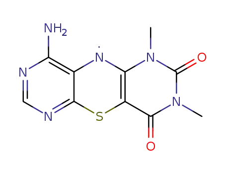 4-Amino-6,8-dimethyl-7,9-dioxo-6,7,8,9-tetrahydrodipyrimido<4.5-b><4'.5'-e><1,4>thiazinyl