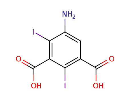 5-amino-2,4-diiodo-1,3-phthalic acid