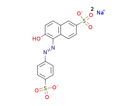 Molecular Structure of 2783-94-0 (Food Yellow 3)