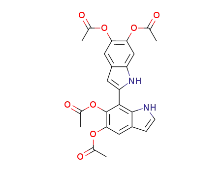5,5',6,6'-tetraacetoxy-2,7'-biindolyl