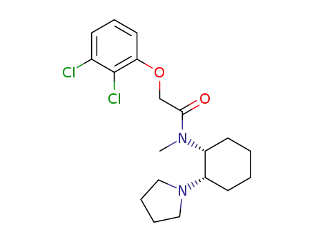 2-(2,3-Dichloro-phenoxy)-N-methyl-N-((1R,2S)-2-pyrrolidin-1-yl-cyclohexyl)-acetamide
