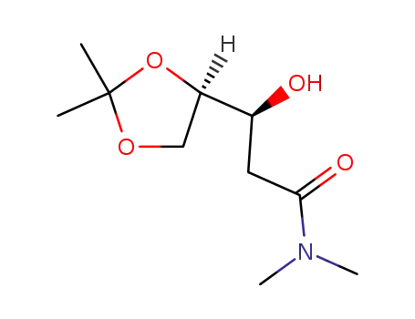(S)-3-((R)-2,2-Dimethyl-[1,3]dioxolan-4-yl)-3-hydroxy-N,N-dimethyl-propionamide