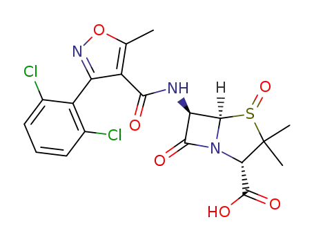 Dicloxacillin S-sulphoxide