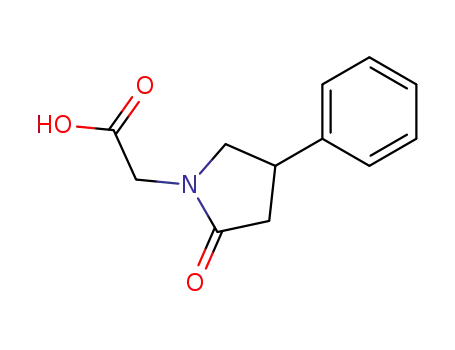 (2-Oxo-4-phenylpyrrolidin-1-yl)acetic acid