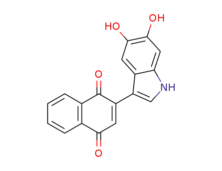 2-(5,6-Dihydroxy-1H-indol-3-yl)-[1,4]naphthoquinone