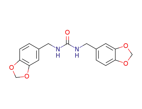 1,3-bis(benzo[d][1,3]dioxol-5-ylmethyl)urea