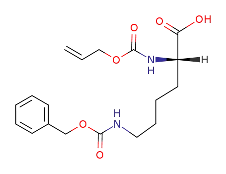 Nα-(allyloxycarbonyl)-Nε-(benzyloxycarbonyl)-L-Lysine