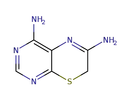 7H-pyrimido[4,5-b][1,4]thiazine-4,6-diamine