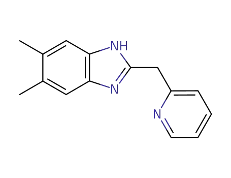 5,6-Dimethyl-2-pyridin-2-ylmethyl-1H-benzoimidazole
